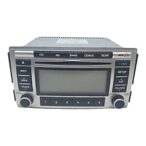 2007 2008 2009 HYUNDAI SANTA FE CD  OEM PLAYER Radio A200 CMCAXM OEM 96180-0W100